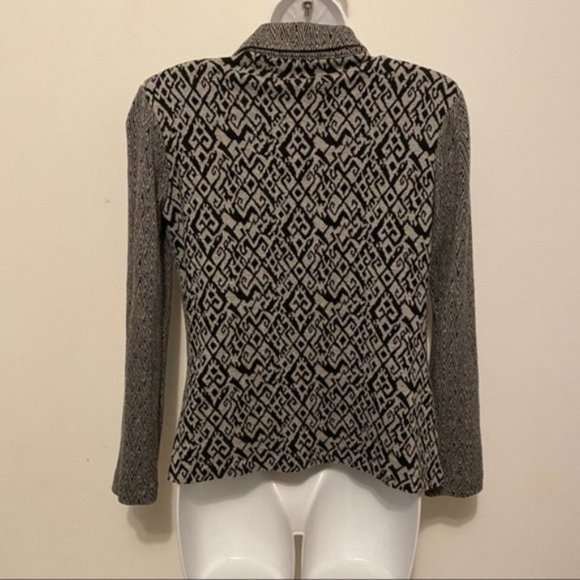 🎈4 for $40🎈TART Stitch Fix Blithe Chevron knit blazer Size XS - Picture 7 of 10